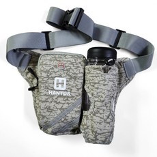 한투스 등산힙색 등산 물병 파우치 허리가방 허리쌕, 스페이스 그레이