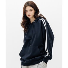 ULIFEZIP 베이직 오버핏 트랙 우먼 후드티셔츠 3 Color ULZI 4001