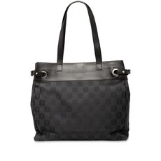 로에베 중고 2000-2010 애너그램 캔버스 토트 백