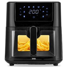 아이닉 올스텐 에어프라이어, iSA7, 블랙