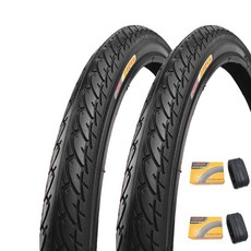 正新 24x1.75 城市胎 一車份 2外2內 腳踏車輪胎 24吋單車輪胎, 美嘴（盒裝）, 1個