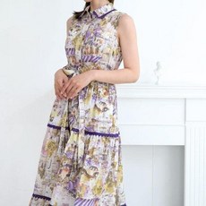 비꼴리끄 비꼴리끄면 프린트 캉캉 원피스 B252WO2280 656478