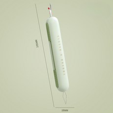 家用多功能拆綫器挑綫器 縫紉手工專用, 1個, [綠色]兩用穿針器