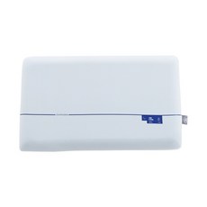 AH倉庫直出 冰冰涼零壓雙芯雲朵枕 涼感舒適 雙芯支撐 零壓釋放 可併單, 藍色