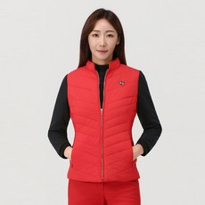 엘르골프 여성 소매 배색 포인트 패딩점퍼 6H81352