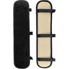 LCJAOF 2 PCS 의자 팔걸이 패드 사무용 게임 의자용 소프트 벨벳 쿠션 커버 통기성 팔꿈치 지지대 유니버설 핏 책상 슬립온