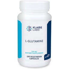 klaire Labs 클레어랩스 L-Glutamine 100 capsules, 1개, 100정