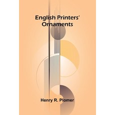 (영문도서)English printers' ornaments Paperback, Alpha Edition, English, 9789369876846