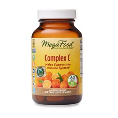 MegaFood 綜合維他命C咀嚼錠, 1份, 60顆