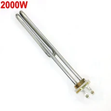 DN25 1500W 220V 스크류 인 온수기 요소 낮고 높은 와트 밀도, 02 2000W