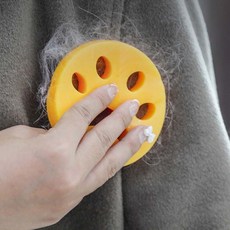 세탁기 먼지제거 애견털 실리콘 세탁볼 10p, 랜덤, 1개