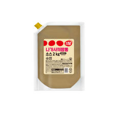 식자재왕 나가사끼짬뽕소스 매운맛, 1개, 2kg