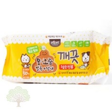초록방앗간 반려동물청소티슈 청소티슈 50매