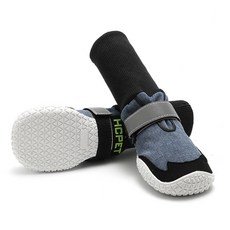 강아지 원스텝 양말 신발 중형견 대형견, 블루