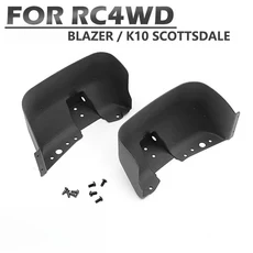 RC4WD Chevy Blazer/K10 SCOTTSDALE 스케일 1/10 RC 크롤러 자동차 옵션 부품 용 CChand 나일론 전면 펜더, 01 검정색
