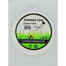 V-FORCE PRODUCTS 割草繩 3.5mm 1磅 角型尼龍材質, 1個