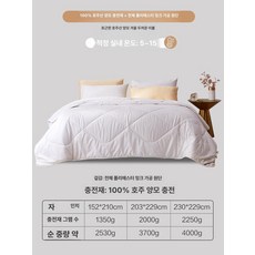 차차에이전시 양모이불 양털 극세사 프리미엄 양모, 겨울 두꺼운 이불 화이트