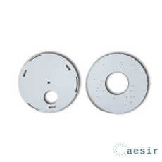 WM-150 WM-100 WM-140 CCTV 천장형 원형 돔브라켓 (흰색), 1개