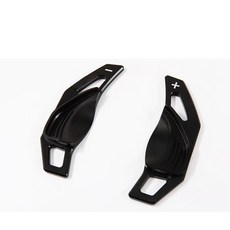 자동차 알루미늄 스티어링 휠 시프트 패들 시프터 기어 확장 스타일링 인테리어, 1. 검정색