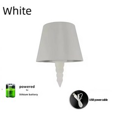 색 터치 스위치 데스크탑 장식 침실 거실 레스토랑에 적용 가능합니다, 3. White