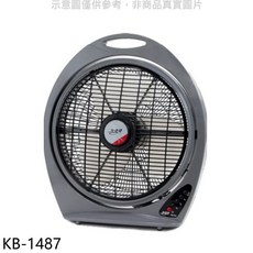 節能立扇 多段風速調整 簡約設計 安全網罩, KB-1487