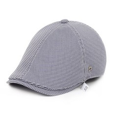Pierre Cardin PARIS Cardin 迷你獵犬牙格紋狩獵帽