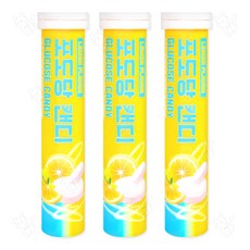 포도당 캔디 20정 레몬맛, 3개, 71g