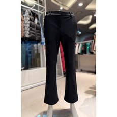 까스텔바작 여성 골프 겨울 로고 허리밴드 기모 심플한 부츠컷 팬츠 BGEWPT601