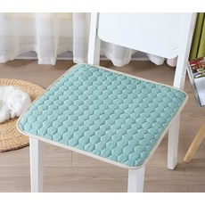 해피유통 사계절용 방석 누빔 디자인 꽃무늬 의자용 시트 패드 방수 논슬립, 30*30센티미터., 3