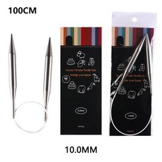 루엔 원형 뜨개질 바늘 튜브 매끄러운 코바늘 직조 바느질 도구 울, 1개