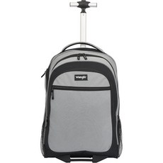 여행 및 레저용 배낭 24인치 더플 백이 특징인 랭글러 돕슨 컬렉션, Charcoal, 19" Rolling Backpack