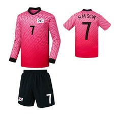 한국 국가대표 유소년 어린이 성인 축구 유니폼 F0345 호환상품