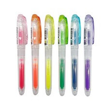 筆樂 PENROTE 1304螢光筆 12支入/盒裝組合 重點標記色彩鮮明 學生辦公必備, 藍, 1個