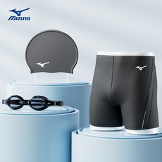 美津濃 男士新款五分專業級比賽訓練速幹及膝泳褲