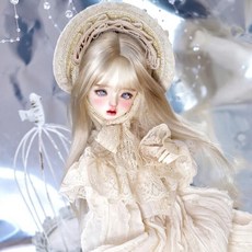 BJD 4分女娃 Saki 人偶娃娃, 淺普,裸娃不化妝, 1個