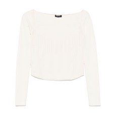 뮈글러 보닝 디테일 스웨터