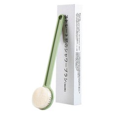 長柄沐浴刷 (36CM) - 背部清潔神器 柔軟刷毛呵護肌膚, 綠, 1個, 2個裝