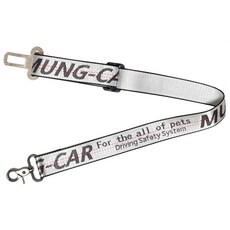 寵物車用高級安全帶, 銀色, 1個