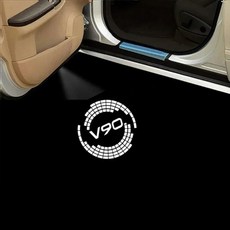 폴스타 자동차 도어 웰컴 라이트 프로젝터 고스트 섀도우 램프