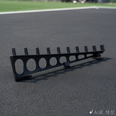 K잇 축구 허들콘 사다리 블랙 순발력훈련장비