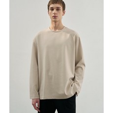 브랜드정품 드로우핏 DRAW FIT 하이 벤트 레이어드 티셔츠 CREAM 280696