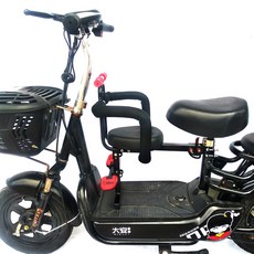 전기자전거보조안장 전기자전거 쿠션 등받이 시트 자전거 보조의자 보조 보조안장 안장 어린이, 308 팔걸이+발+하프네트, 1개