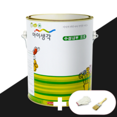 [N사 최다판매] 북유럽스타일 벽지페인트 삼화 아이생각 수성내부프로 4L, 다크그레이 VL-4, 1개