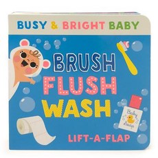 Brush Flush Wash Board Books, Cottage Door Press