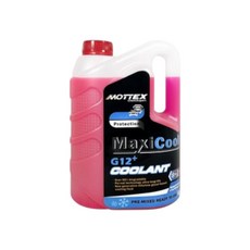 MOTTEX MaxiCool MC12 EVO 水箱冷卻液 50%桃紅液，高效能汽車水箱精，防鏽抗腐蝕，保護引擎, 1個