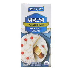 동서 리치골드 컴파운드 휘핑크림, 1개