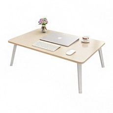 《棒棒家居》70x50CM 摺疊桌 (高37CM) 茶几 床上桌 折疊桌 野餐桌, 木色  (一張訂單限購2個)