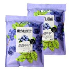 웰루츠 A등급 냉동 블루베리, 2개, 1kg