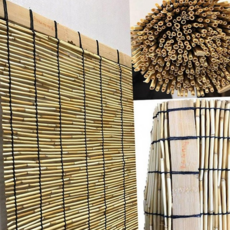 루체트리 갈대발 문발 그늘 프리미엄 특대형 180cm 현관 대나무발