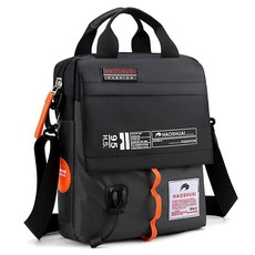 가죽 노트북 가방 비즈니스 서류 가방 핸드백 남성용 여행 아웃도어 14인치 컴퓨터 메신저 백 크로스바디 숄더 토트 핸들 파우치 블랙